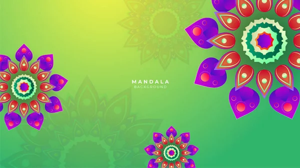Diwali Festival Holiday Design Paper Cut Style Indian Rangoli Purple — Stock Vector
