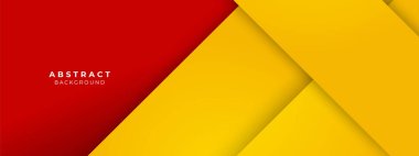 Modern soyut kırmızı ve sarı element tasarımı arka plan