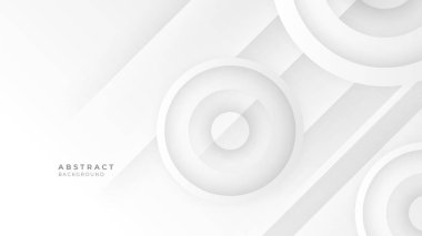 beyaz ve gri soyut arkaplan modern tasarım vektörü çizimi