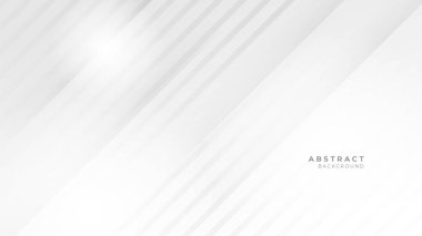 beyaz ve gri soyut arkaplan modern tasarım vektörü çizimi