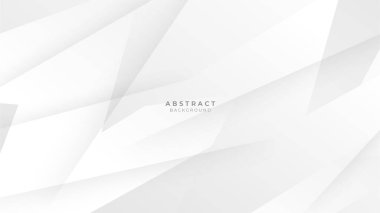Basit geometrik dekorasyon elemanlarıyla soyut beyaz arkaplan