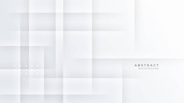 Minimalist geometrik elementlerle soyut kırmızı arkaplan