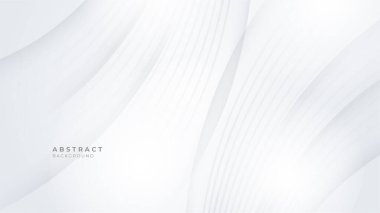 Gri Gümüş soyut vektör arkaplanı