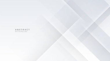 Minimalist geometrik elementlerle soyut kırmızı arkaplan