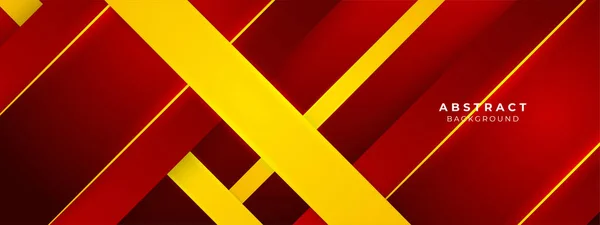 Сучасний Абстрактний Фон Червоно Жовтого Елемента — стоковий вектор