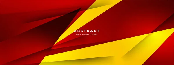 Modern Abstract Red Yellow Element Design Background — Stock Vector