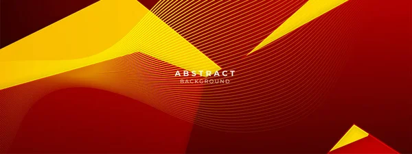 Modern Abstract Red Yellow Element Design Background — Stock Vector