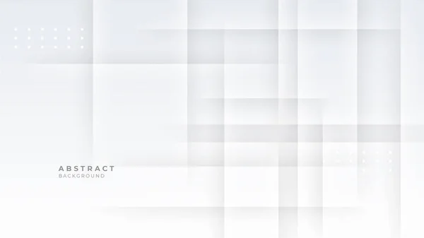 Abstrait Blanc Gris Sur Fond Argenté Clair Design Moderne Illustration — Image vectorielle