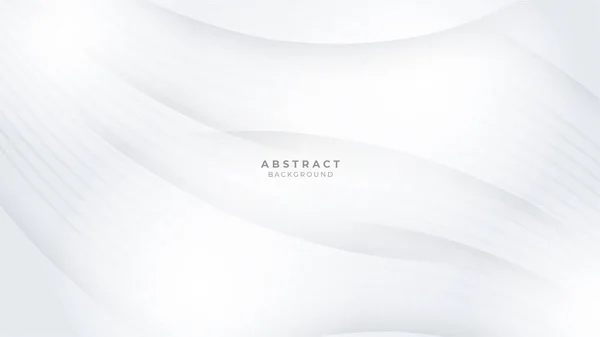 Abstraktní Elegantní Bílé Šedé Pozadí Diagonálními Pruhy — Stockový vektor