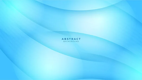 Dinámica Azul Suave Abstracto Fondo Moderno Diseño Vector Ilustración — Vector de stock