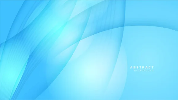 Abstrait Bleu Doux Sur Fond Argenté Clair Design Moderne Illustration — Image vectorielle