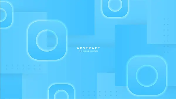 Dynamisk Mjuk Blå Abstrakt Bakgrund Modern Design Vektor Illustration — Stock vektor