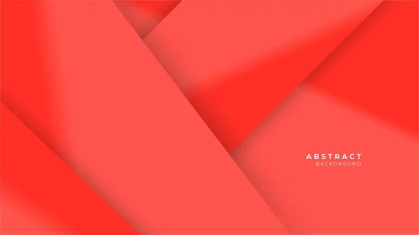Abstrakt Geometrisk Röd Färg Bakgrund Teknologi Modern Design Vektorillustration — Stock vektor