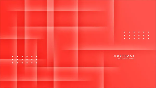 Абстрактний Червоний Фон Лініями Білого Світлого Сірого Фону Концепція Космічного — стоковий вектор