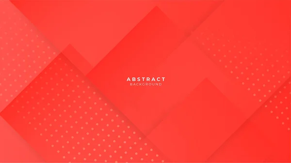 Rood Abstract Achtergrond Papier Glans Laag Element Vector Voor Presentatie — Stockvector
