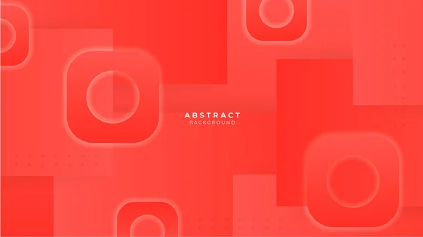 Dynamisk Röd Abstrakt Bakgrund Modern Design Vektor Illustration — Stock vektor
