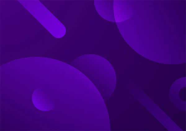 Violet Formes Géométriques Abstraites Technologie Moderne Conception Fond — Image vectorielle