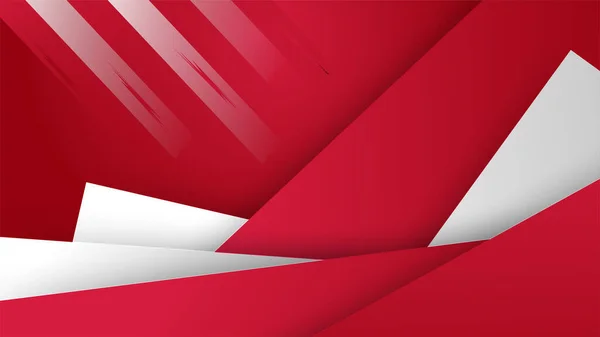 Boldog Indonézia Függetlenség Napja Vörös Fehér Zászlóval Pancasila Tervezési Háttérrel — Stock Vector