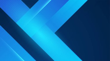 Modern basit şekil mavi tasarım arkaplanı