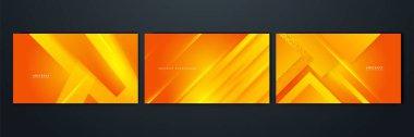 Modern turuncu ve sarı eğimli soyut arkaplan. Poster tasarımı, web üzerinde şablon, arkaplan, afiş, broşür, web sitesi, broşür, broşür, broşür, iniş sayfası, sunum, sertifika ve webinar