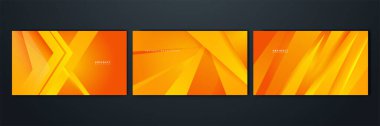 Modern turuncu ve sarı eğimli soyut arkaplan. Poster tasarımı, web üzerinde şablon, arkaplan, afiş, broşür, web sitesi, broşür, broşür, broşür, iniş sayfası, sunum, sertifika ve webinar