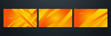 Modern turuncu ve sarı eğimli soyut arkaplan. Poster tasarımı, web üzerinde şablon, arkaplan, afiş, broşür, web sitesi, broşür, broşür, broşür, iniş sayfası, sunum, sertifika ve webinar