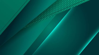 Modern koyu yeşil soyut geometrik arka plan duvar kağıdı tasarımı. Poster tasarımı, web üzerinde şablon, arkaplan, afiş, broşür, web sitesi, broşür, broşür, broşür, iniş sayfası, sunum, sertifika ve webinar