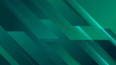 Modern koyu yeşil soyut geometrik arka plan duvar kağıdı tasarımı. Poster tasarımı, web üzerinde şablon, arkaplan, afiş, broşür, web sitesi, broşür, broşür, broşür, iniş sayfası, sunum, sertifika ve webinar