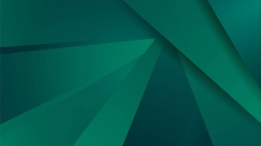 Modern koyu yeşil soyut geometrik arka plan duvar kağıdı tasarımı. Poster tasarımı, web üzerinde şablon, arkaplan, afiş, broşür, web sitesi, broşür, broşür, broşür, iniş sayfası, sunum, sertifika ve webinar
