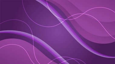 Modern mor gradyan dinamik çizgiler arka plan. Poster tasarımı, web üzerinde şablon, arkaplan, afiş, broşür, web sitesi, broşür, broşür, broşür, iniş sayfası, sunum, sertifika ve webinar