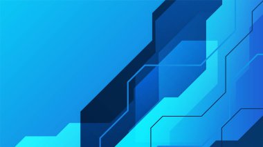 Modern mavi gradyan soyut arkaplan tasarımı. Poster tasarımı, web üzerinde şablon, arkaplan, afiş, broşür, web sitesi, broşür, broşür, broşür, iniş sayfası, sunum, sertifika ve webinar