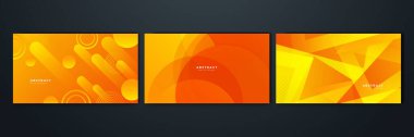 Modern turuncu ve sarı eğimli soyut arkaplan. Poster tasarımı, web üzerinde şablon, arkaplan, afiş, broşür, web sitesi, broşür, broşür, broşür, iniş sayfası, sunum, sertifika ve webinar