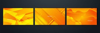 Modern turuncu ve sarı eğimli soyut arkaplan. Poster tasarımı, web üzerinde şablon, arkaplan, afiş, broşür, web sitesi, broşür, broşür, broşür, iniş sayfası, sunum, sertifika ve webinar