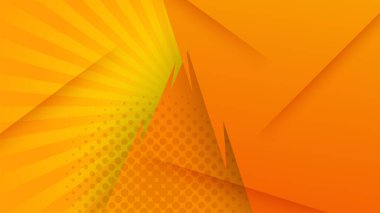 Modern turuncu ve sarı eğimli soyut arkaplan. Poster tasarımı, web üzerinde şablon, arkaplan, afiş, broşür, web sitesi, broşür, broşür, broşür, iniş sayfası, sunum, sertifika ve webinar