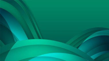 Modern koyu yeşil soyut geometrik arka plan duvar kağıdı tasarımı. Poster tasarımı, web üzerinde şablon, arkaplan, afiş, broşür, web sitesi, broşür, broşür, broşür, iniş sayfası, sunum, sertifika ve webinar