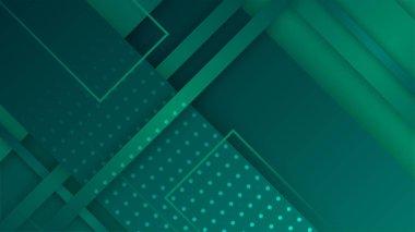 Modern koyu yeşil soyut geometrik arka plan duvar kağıdı tasarımı. Poster tasarımı, web üzerinde şablon, arkaplan, afiş, broşür, web sitesi, broşür, broşür, broşür, iniş sayfası, sunum, sertifika ve webinar