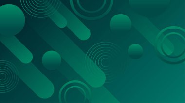 Modern koyu yeşil soyut geometrik arka plan duvar kağıdı tasarımı. Poster tasarımı, web üzerinde şablon, arkaplan, afiş, broşür, web sitesi, broşür, broşür, broşür, iniş sayfası, sunum, sertifika ve webinar