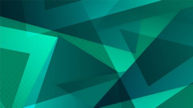 Modern koyu yeşil soyut geometrik arka plan duvar kağıdı tasarımı. Poster tasarımı, web üzerinde şablon, arkaplan, afiş, broşür, web sitesi, broşür, broşür, broşür, iniş sayfası, sunum, sertifika ve webinar