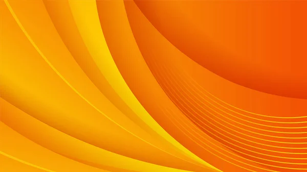 Современный Оранжевый Желтый Градиент Абстрактного Фона Design Poster Template Web — стоковый вектор