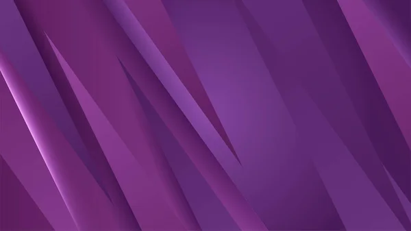 Gradiente Púrpura Moderno Líneas Dinámicas Fondo Diseño Póster Plantilla Web — Vector de stock