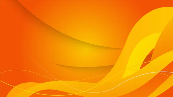 stock vector Modern orange and yellow gradient abstract background. Design for poster, template on web, backdrop, banner, brochure, website, flyer, landing page, presentation, certificate, and webinar