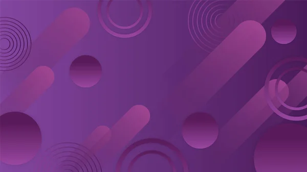 Современный Фиолетовый Градиент Динамические Линии Фона Design Poster Template Web — стоковый вектор