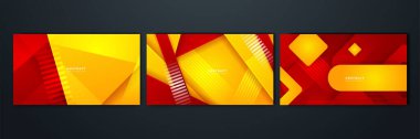 Soyut kırmızı ve sarı arkaplan. Poster tasarımı, web üzerinde şablon, arkaplan, afiş, broşür, web sitesi, broşür, broşür, broşür, iniş sayfası, sunum, sertifika ve webinar