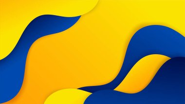 Soyut mavi ve sarı arka plan. Poster tasarımı, web üzerinde şablon, arkaplan, afiş, broşür, web sitesi, broşür, broşür, broşür, iniş sayfası, sunum, sertifika ve webinar