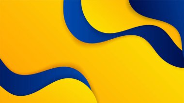 Soyut mavi ve sarı arka plan. Poster tasarımı, web üzerinde şablon, arkaplan, afiş, broşür, web sitesi, broşür, broşür, broşür, iniş sayfası, sunum, sertifika ve webinar