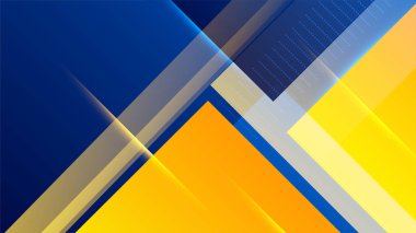 Soyut mavi ve sarı arka plan. Poster tasarımı, web üzerinde şablon, arkaplan, afiş, broşür, web sitesi, broşür, broşür, broşür, iniş sayfası, sunum, sertifika ve webinar