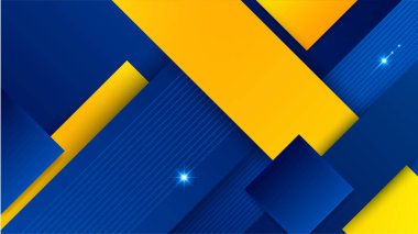 Soyut mavi ve sarı arka plan. Poster tasarımı, web üzerinde şablon, arkaplan, afiş, broşür, web sitesi, broşür, broşür, broşür, iniş sayfası, sunum, sertifika ve webinar