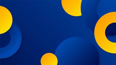 Soyut mavi ve sarı arka plan. Poster tasarımı, web üzerinde şablon, arkaplan, afiş, broşür, web sitesi, broşür, broşür, broşür, iniş sayfası, sunum, sertifika ve webinar