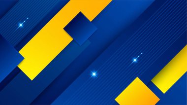 Soyut mavi ve sarı arka plan. Poster tasarımı, web üzerinde şablon, arkaplan, afiş, broşür, web sitesi, broşür, broşür, broşür, iniş sayfası, sunum, sertifika ve webinar