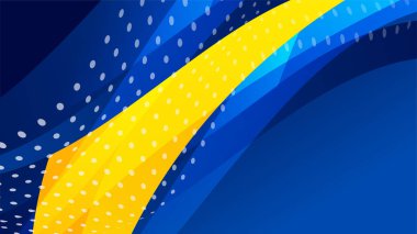 Soyut mavi ve sarı arka plan. Poster tasarımı, web üzerinde şablon, arkaplan, afiş, broşür, web sitesi, broşür, broşür, broşür, iniş sayfası, sunum, sertifika ve webinar